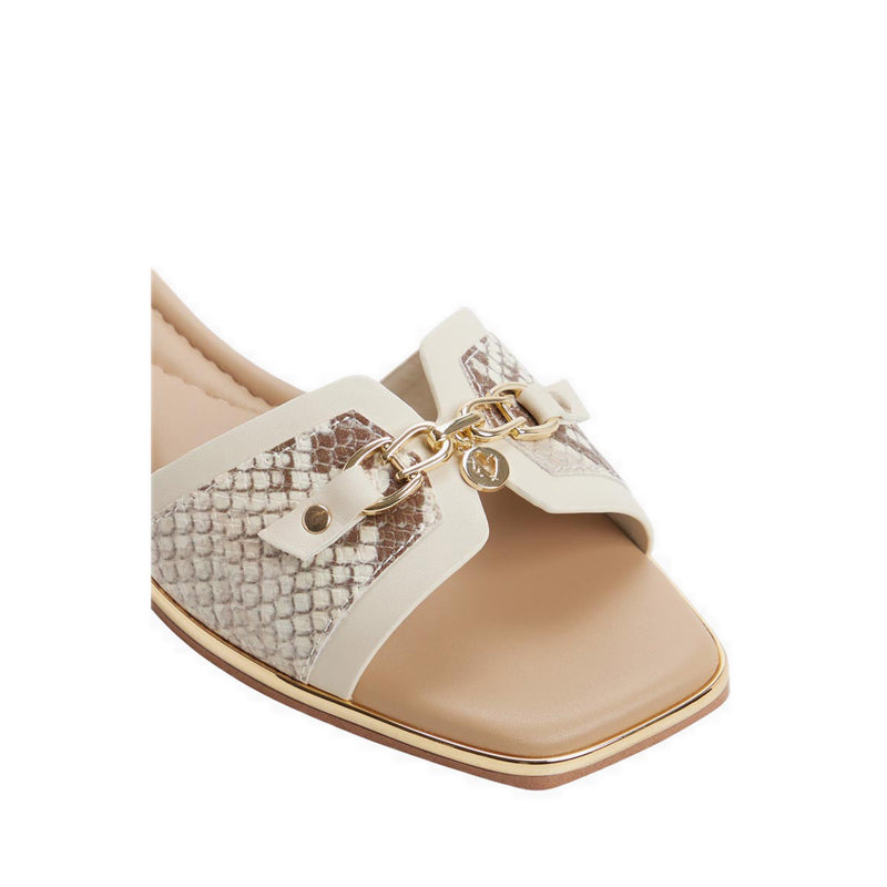 Alamassi Women's Flat Sandals - Open Brown