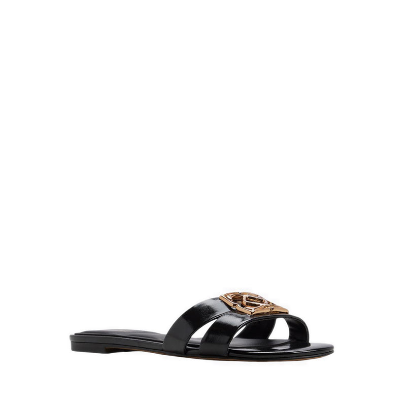 Sunray Women's Flat Sandals - Black