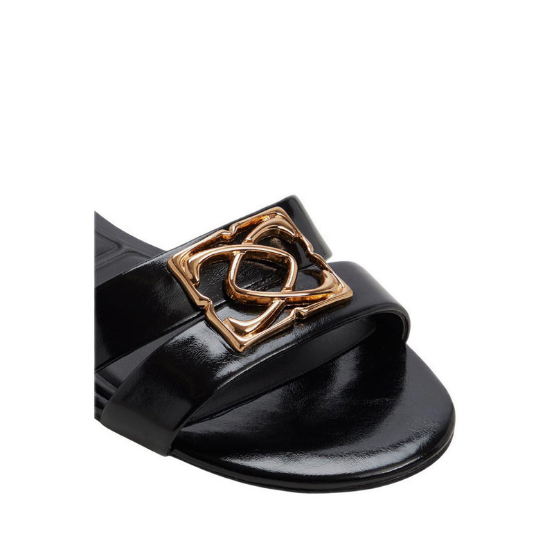 Sunray Women's Flat Sandals - Black