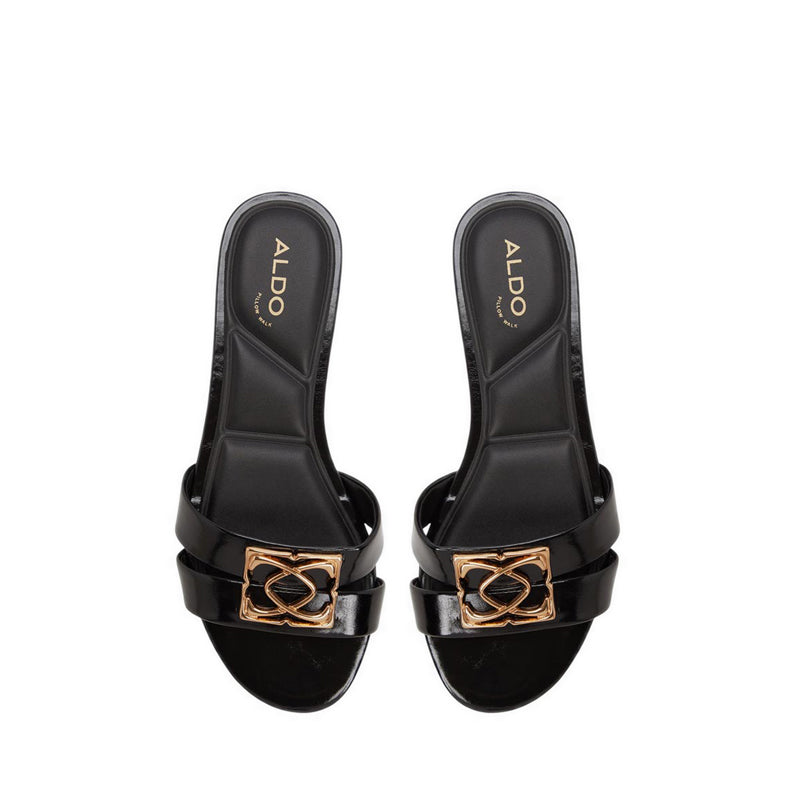 Sunray Women's Flat Sandals - Black
