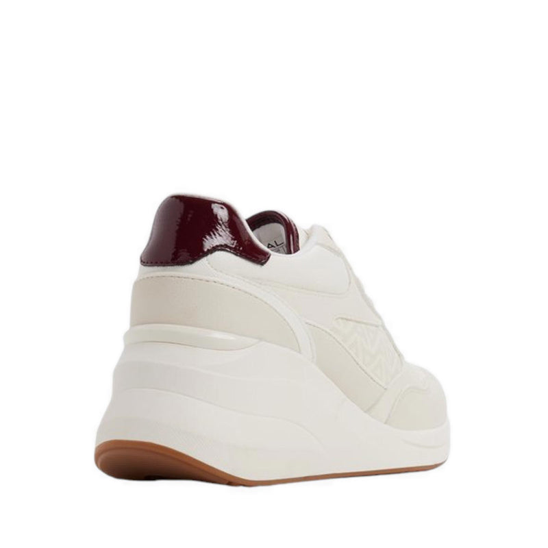 Asiejan Women's Wedge Sneakers - White Combo