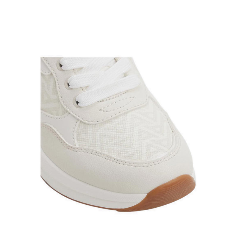 Asiejan Women's Wedge Sneakers - White Combo