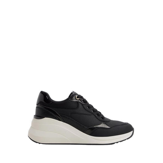 Asiejan Women's Wedge Sneakers - Black
