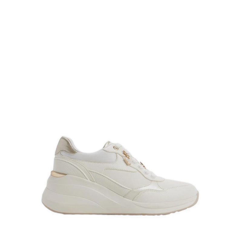 Asiejan Women's Wedge Sneakers - White