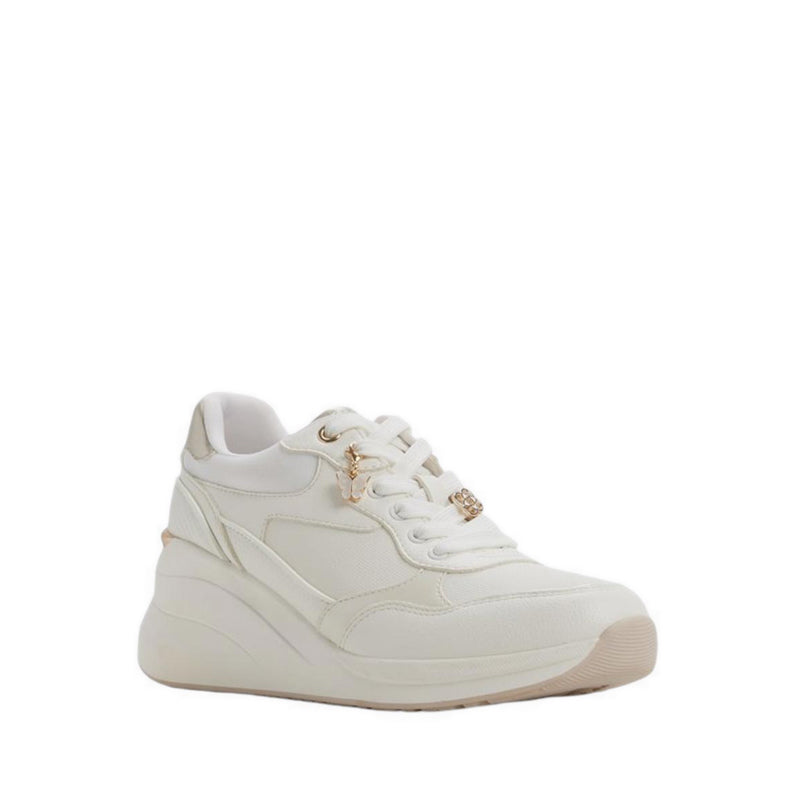 Asiejan Women's Wedge Sneakers - White