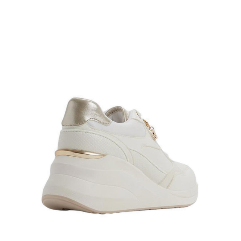 Asiejan Women's Wedge Sneakers - White