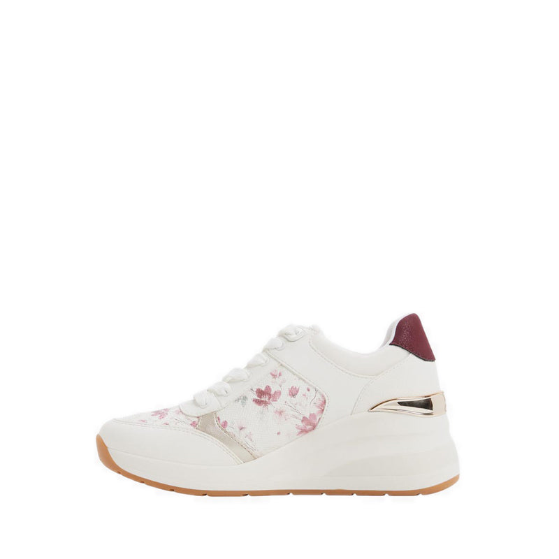 Iconistep Women's Wedge Sneakers - White Combo