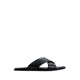 Erik Men's Flat Sandals - Black