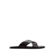Erik Men's Flat Sandals - Dark Brown