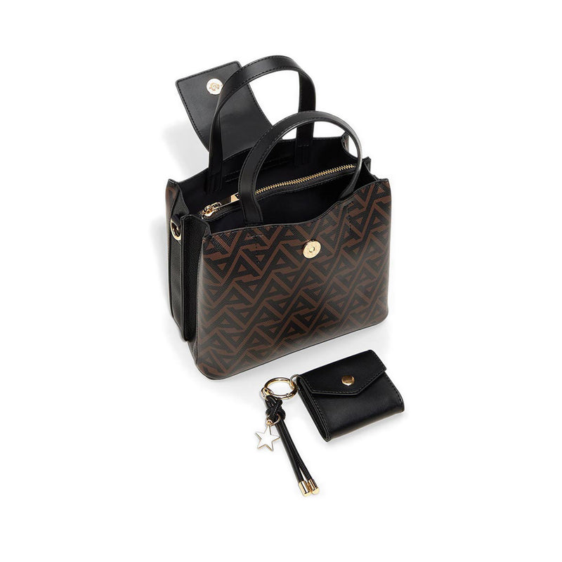 Aldo Caliora Women's Satchel - Brown Overflow