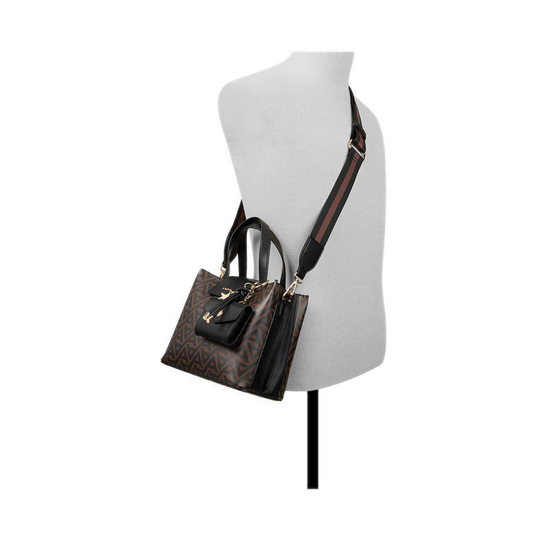 Aldo Caliora Women's Satchel - Brown Overflow
