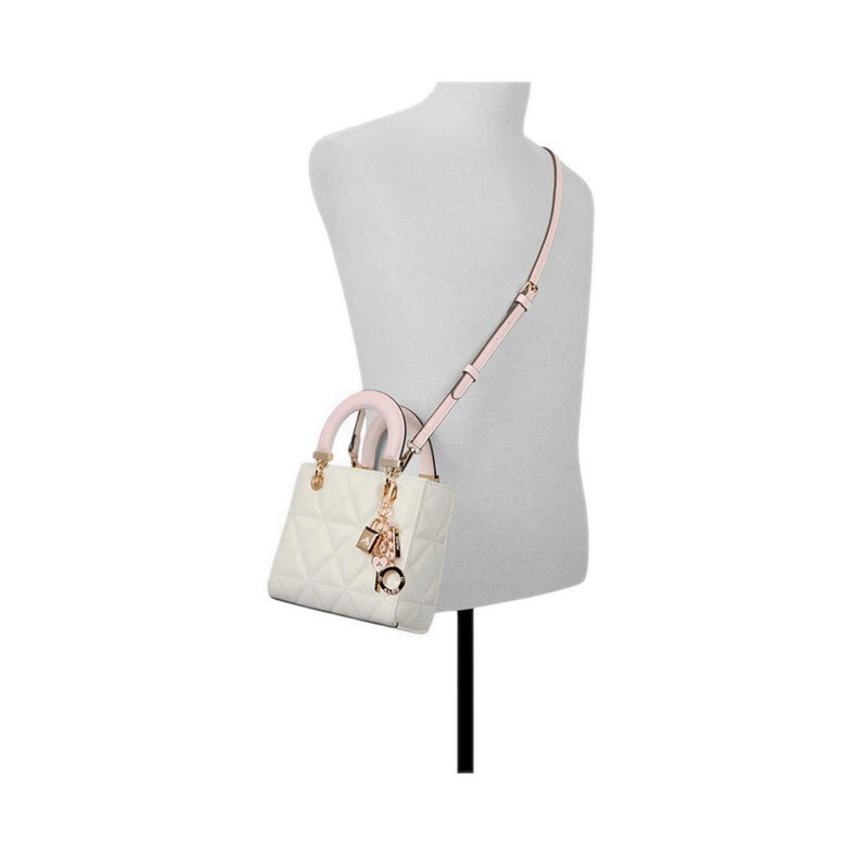 Florense Women's Satchel - Wht/Lt Pink