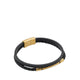 Beau Men's Bracelets - Black/Gold Multi
