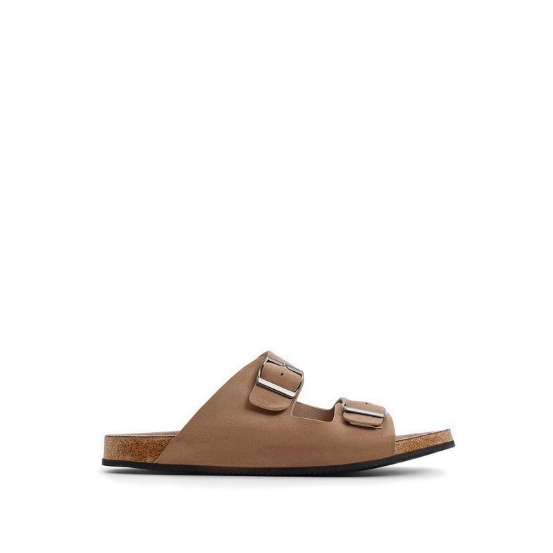 Agustin Men's Flat Sandals Dark Beige