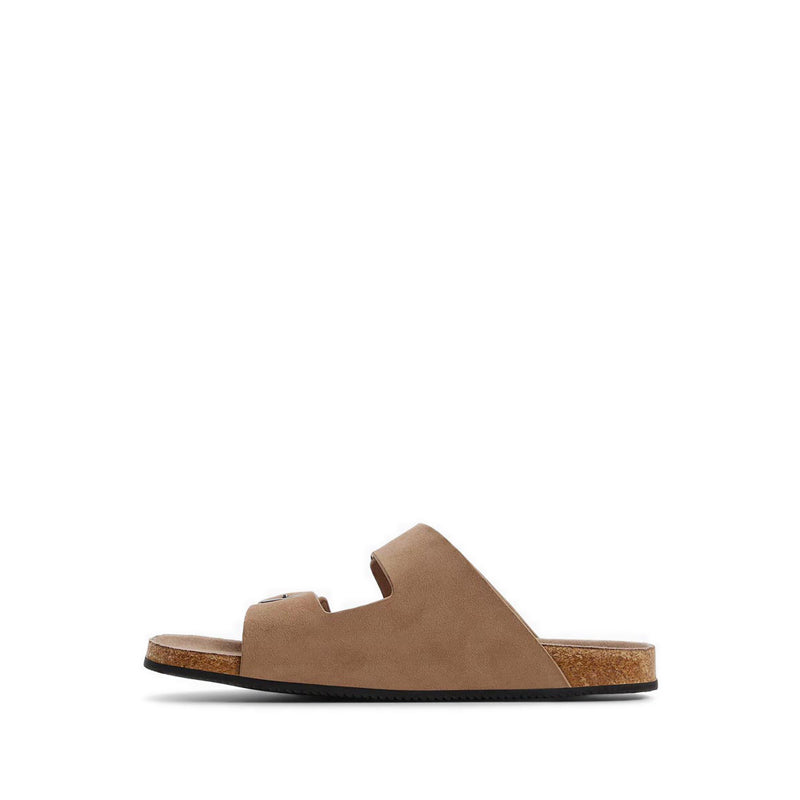 Agustin Men's Flat Sandals Dark Beige