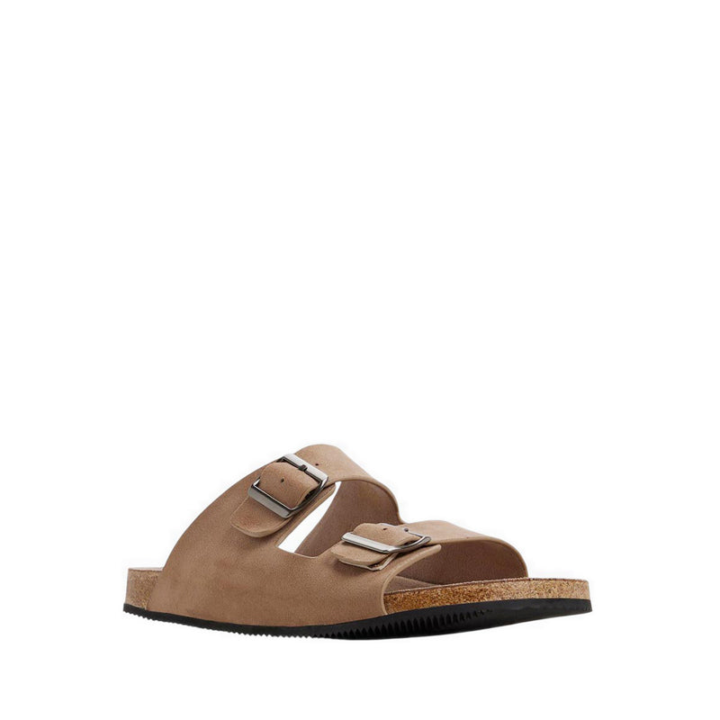 Agustin Men's Flat Sandals Dark Beige