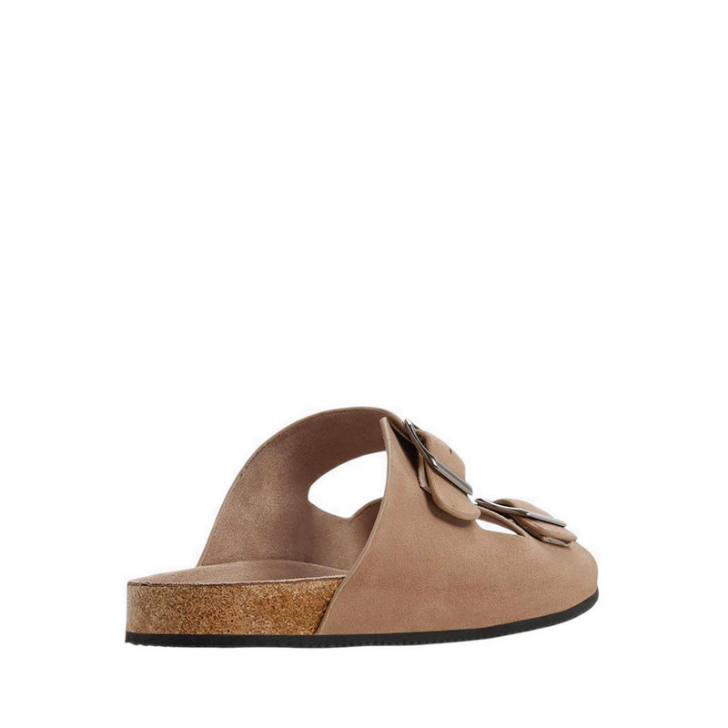 Agustin Men's Flat Sandals Dark Beige