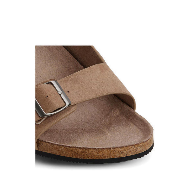 Agustin Men's Flat Sandals Dark Beige