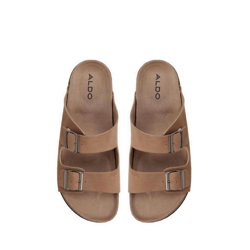 Agustin Men's Flat Sandals Dark Beige