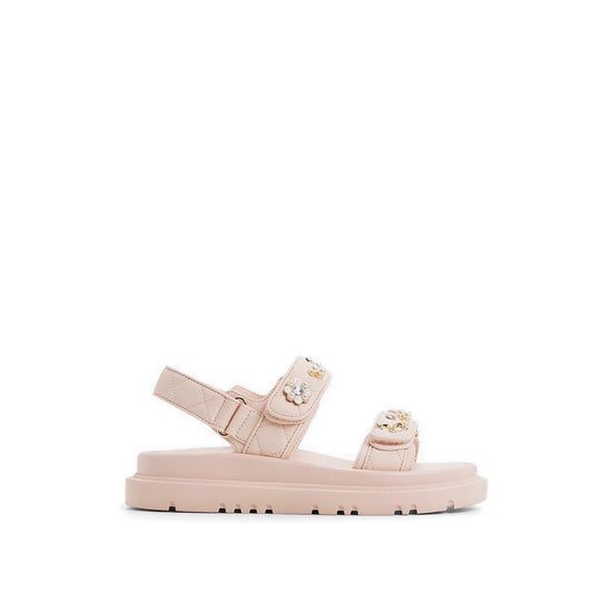 Lny Gemima Women's Footbed Sandals Light Pink
