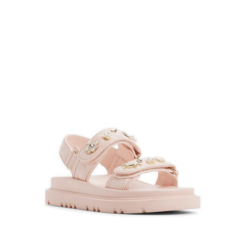 Lny Gemima Women's Footbed Sandals Light Pink