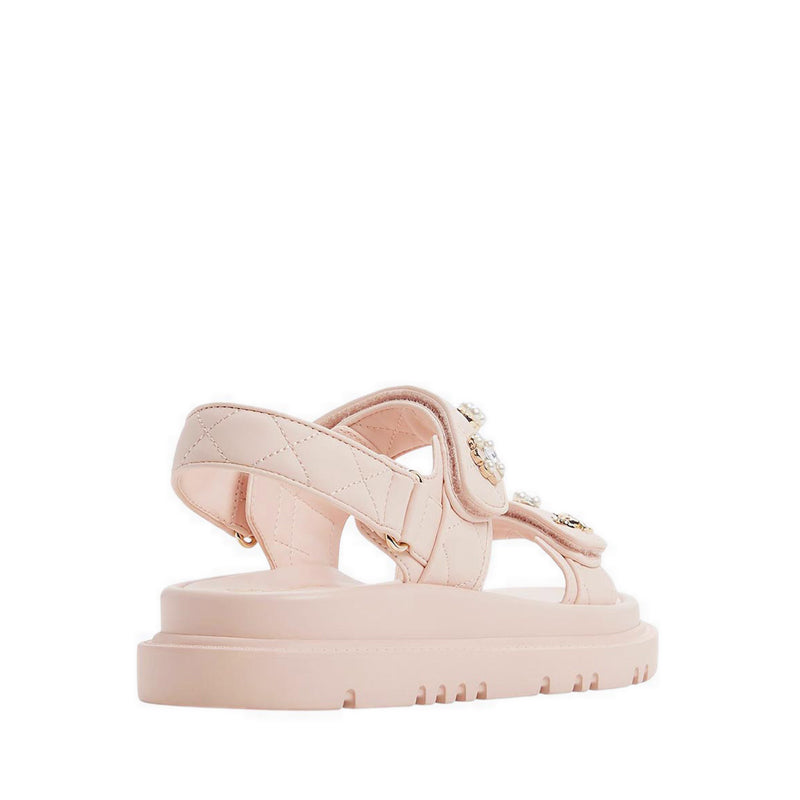 Lny Gemima Women's Footbed Sandals Light Pink