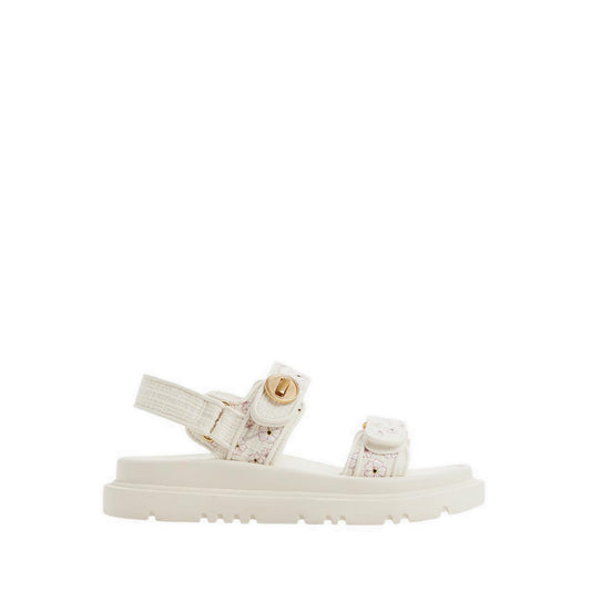 Linette Women's Footbed Sandals - Open White