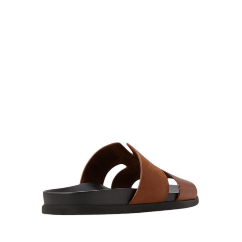 Marcelo Men's Flat Sandals - Cognac
