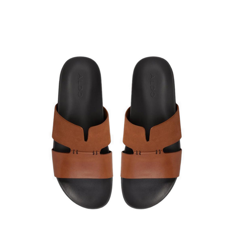 Marcelo Men's Flat Sandals - Cognac
