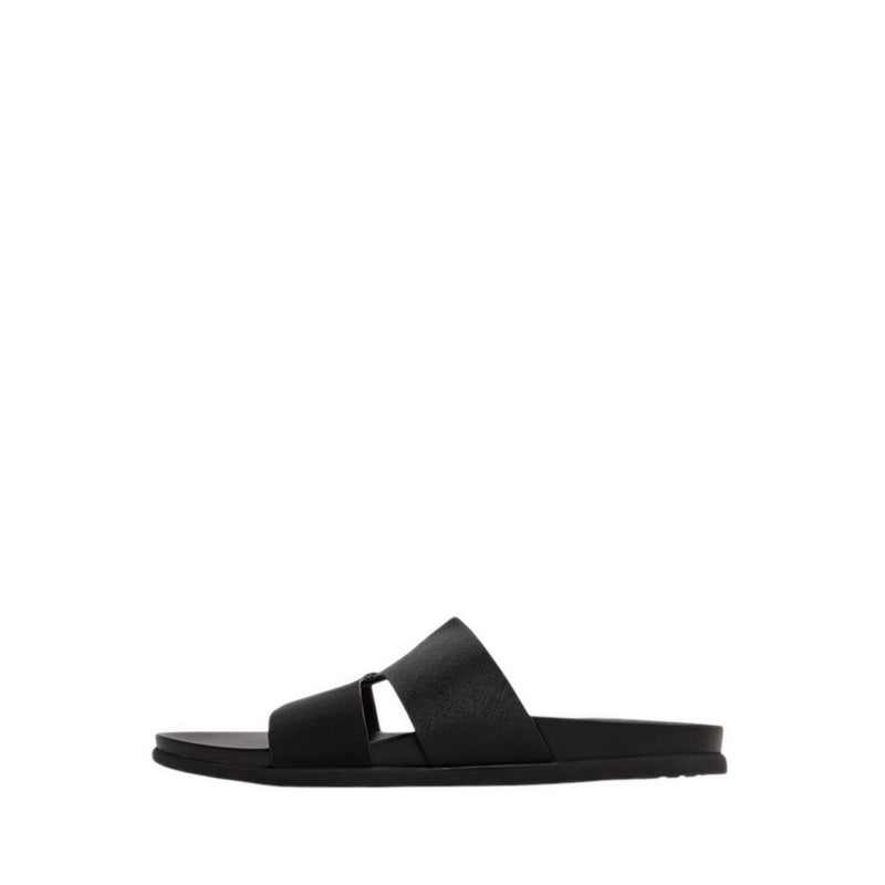 Marcelo Men's Flat Sandals - Black