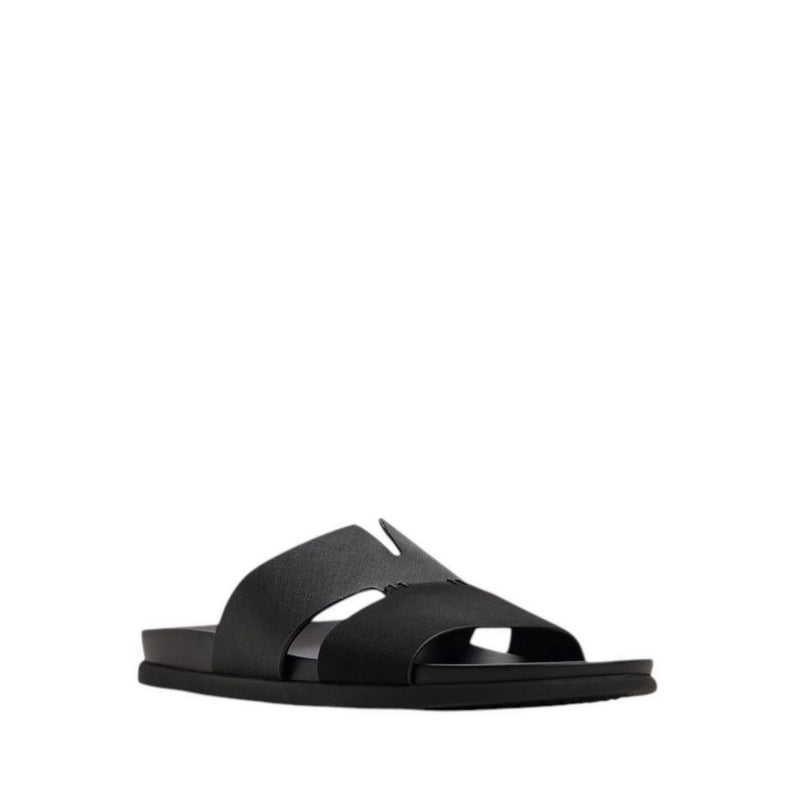 Marcelo Men's Flat Sandals - Black