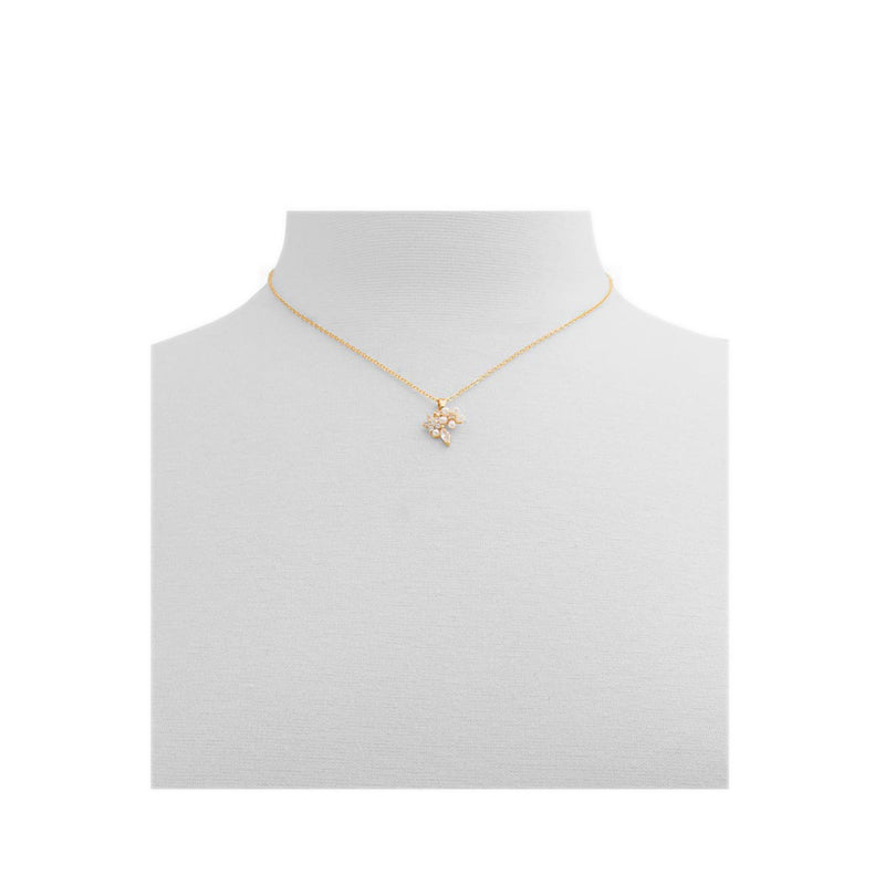 Aldo Laurencie Women's Necklaces - Gold/Clear Multi