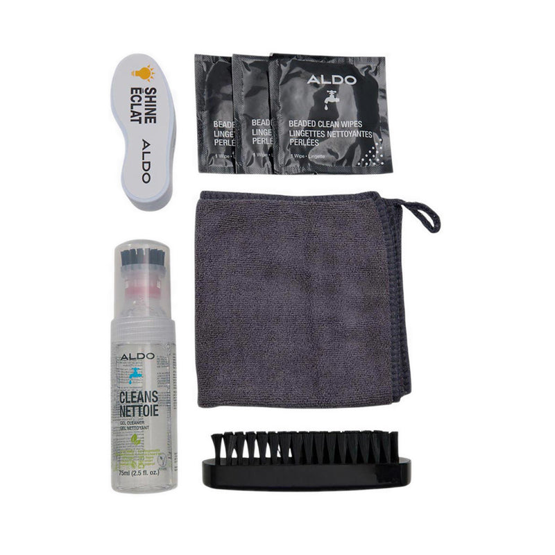 Travel Kit Cleaner Shoe Care Kit - No Colour