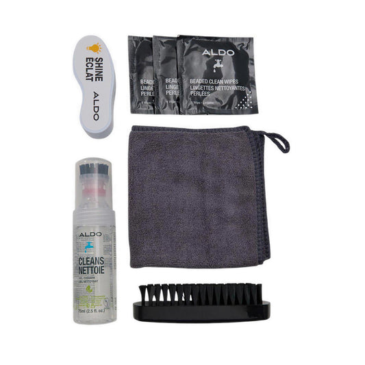 Travel Kit Cleaner Shoe Care Kit - No Colour