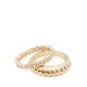 Amaraset Women's Ring Gold/Clear Multi