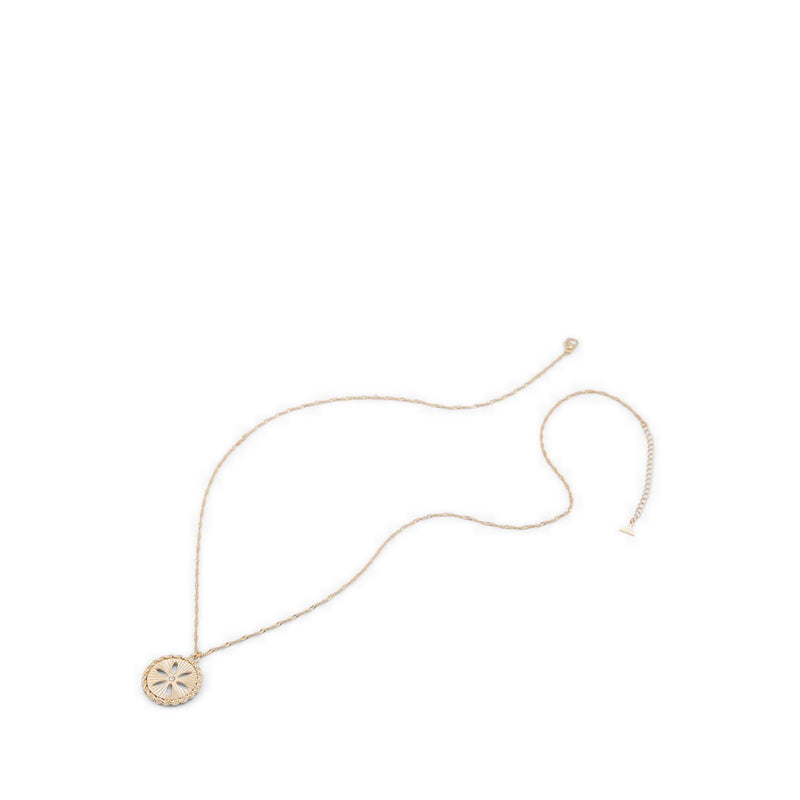 Lunarpetal Women's Necklace Gold/Clear Multi
