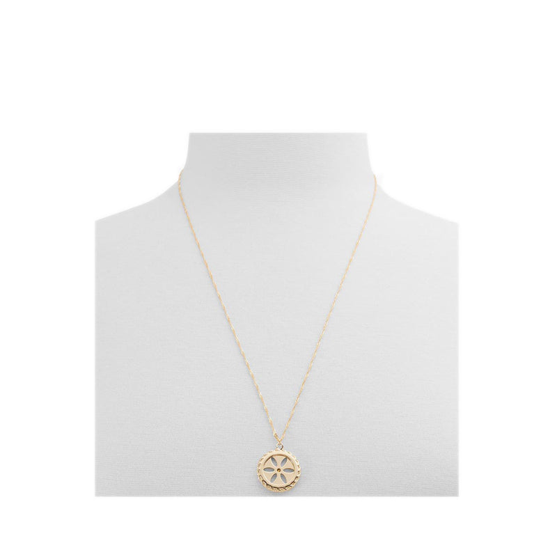 Lunarpetal Women's Necklace Gold/Clear Multi