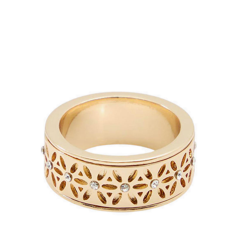 Sundusk Women's Ring Gold/Clear Multi
