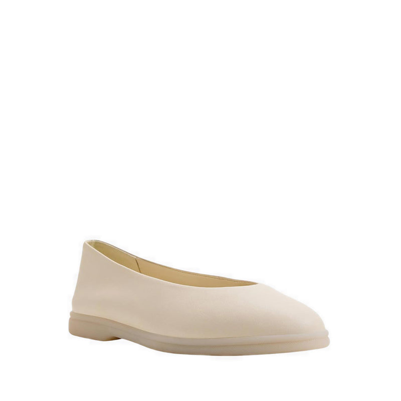 Parie-In Women's Ballerina & Mary Janes - Other White
