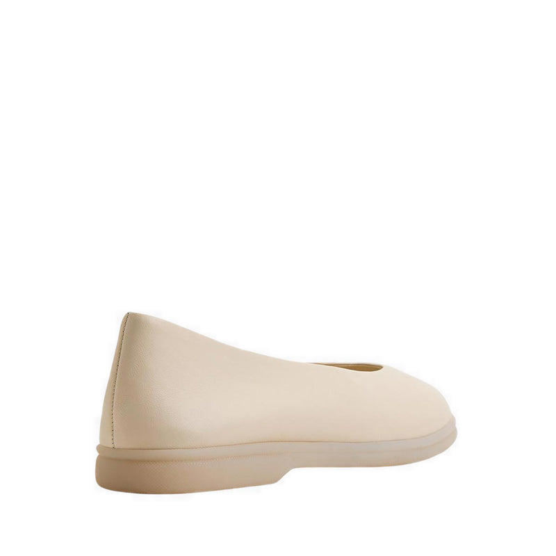 Parie-In Women's Ballerina & Mary Janes - Other White