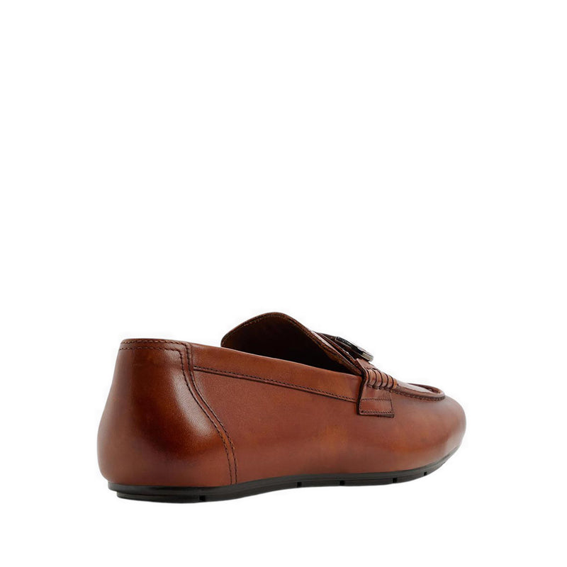 Roen-In Men's Loafers - Cognac