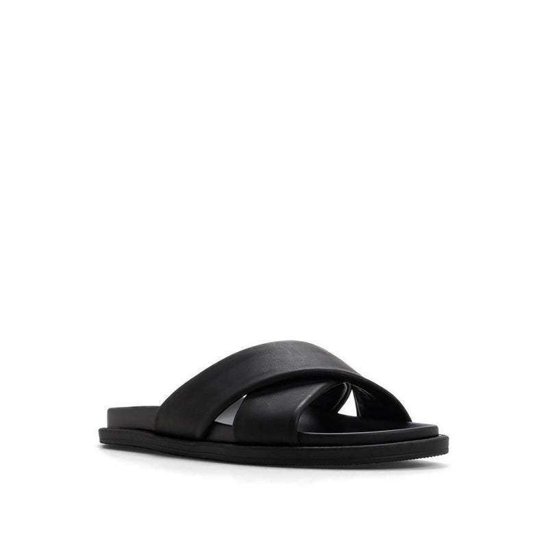 Borgo Men's Flat Sandals - Black