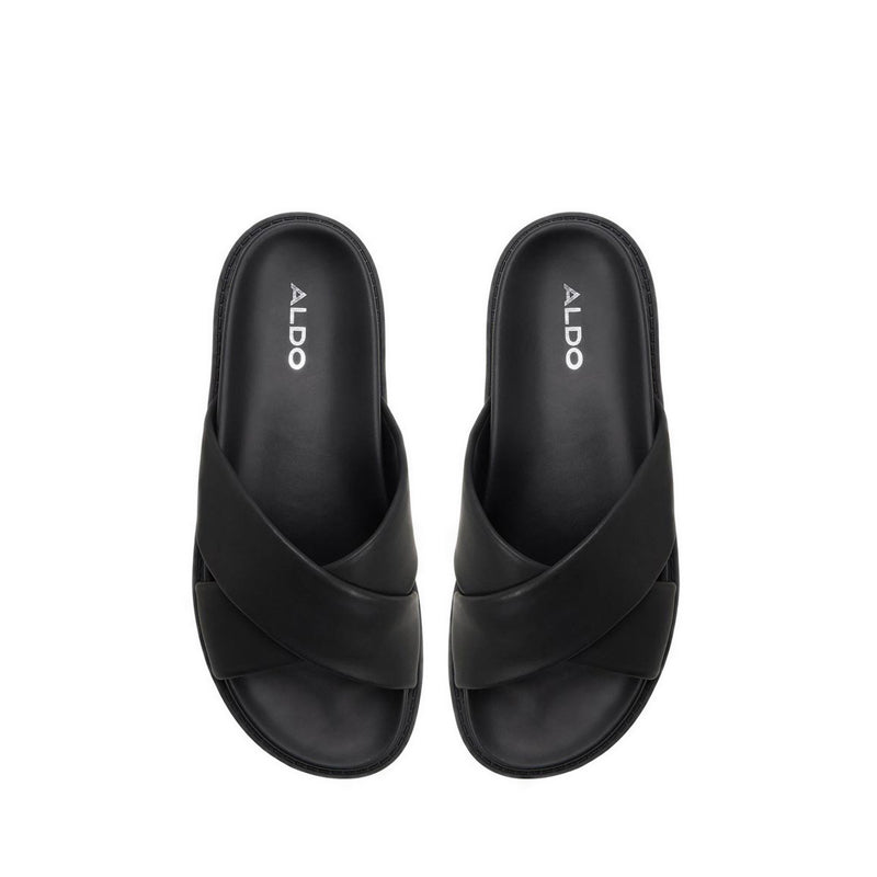 Borgo Men's Flat Sandals - Black