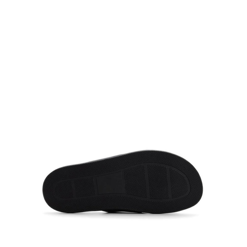 Borgo Men's Flat Sandals - Black