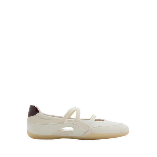 Arabesque Women's Ballerinas & Mary Janes - White Combo