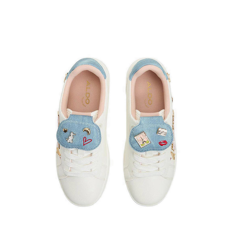 Frenchie Women's Cupsoles - White/Blue