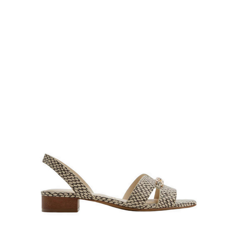 Aldo Blaike Women's Heeled Sandals - Beige Combo