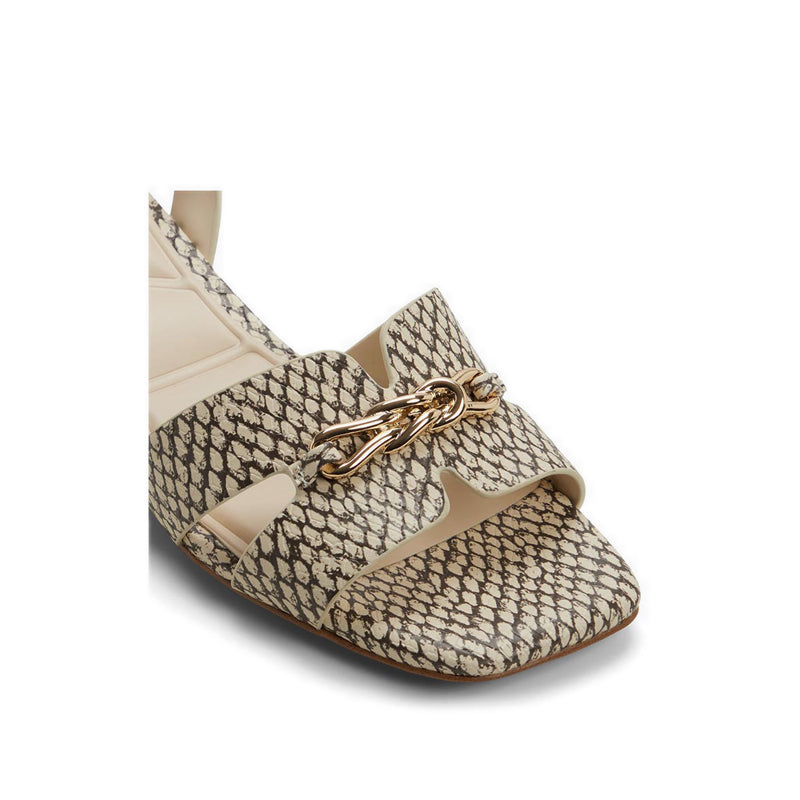 Aldo Blaike Women's Heeled Sandals - Beige Combo
