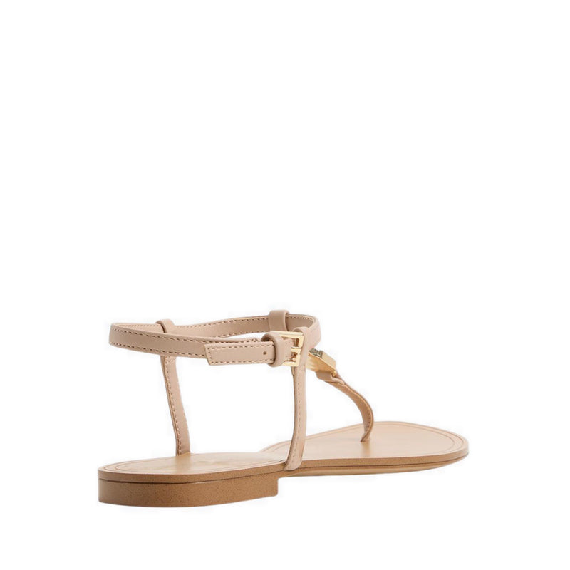 Sandstone Women's Flat Sandals - Beige