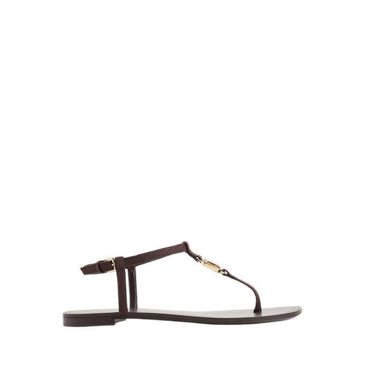 Sandstone Women's Flat Ssandals - Dark Brown